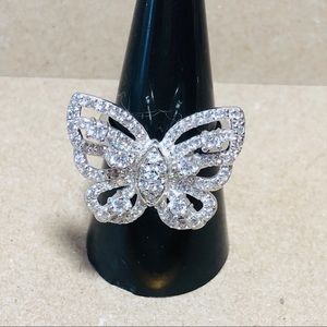 CZ Butterfly Ring